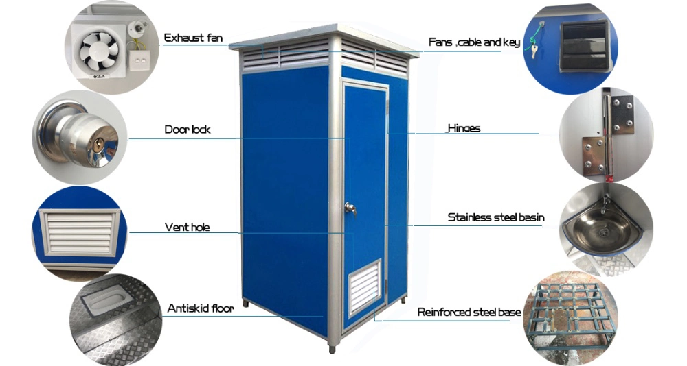 Steel Baby Dubai Portable Toilet, Mobile Portable Toilet Outdoor, China Marine Portable Toilet