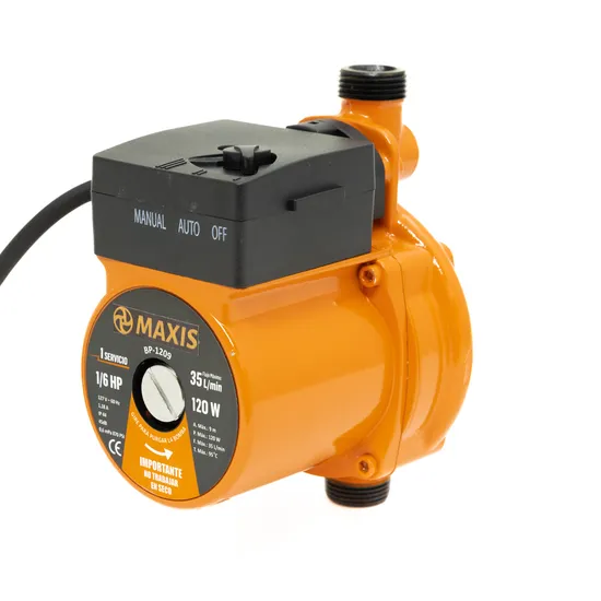 Bomba impulsionadora de pressão de circulação de água doméstica elétrica automática fria/quente para circulação de chuveiro e aquecedor de piso